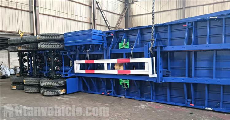3 Axle Side Wall Trailer for Sale In Zambia