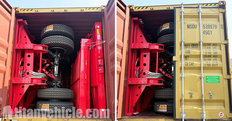 3 Axle Fence Cargo Trailer for Sale in Ghana