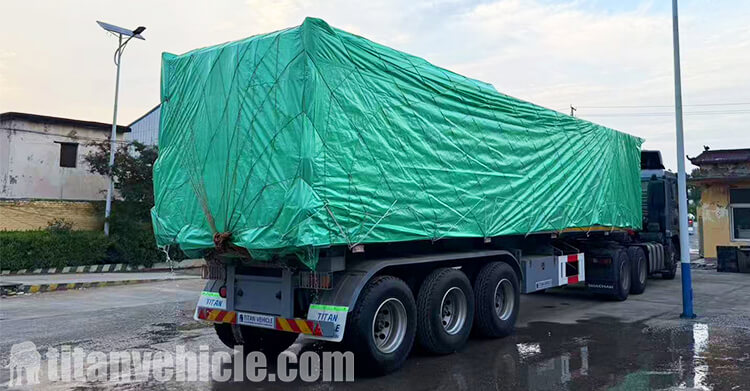 3 Axle Dump Semi Trailer for Sale in Cameroon