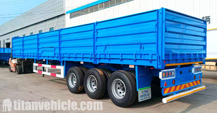 3 Axle Drop Side Trailer for Sale in Zambia