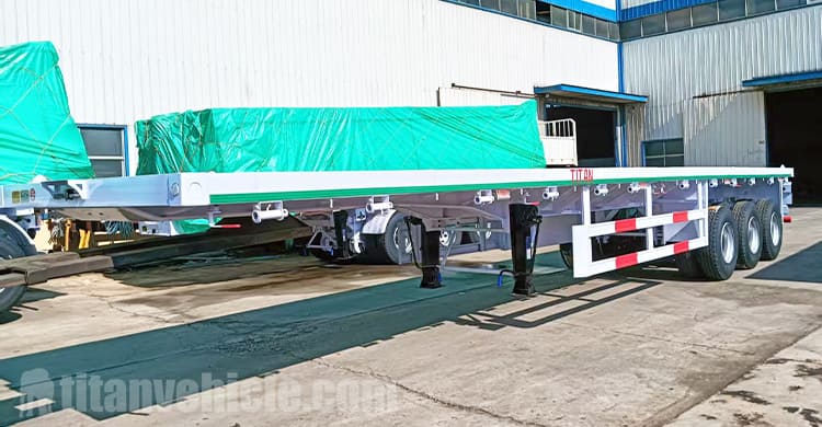 Tri Axle Flat Deck Trailer for Sale in Guam