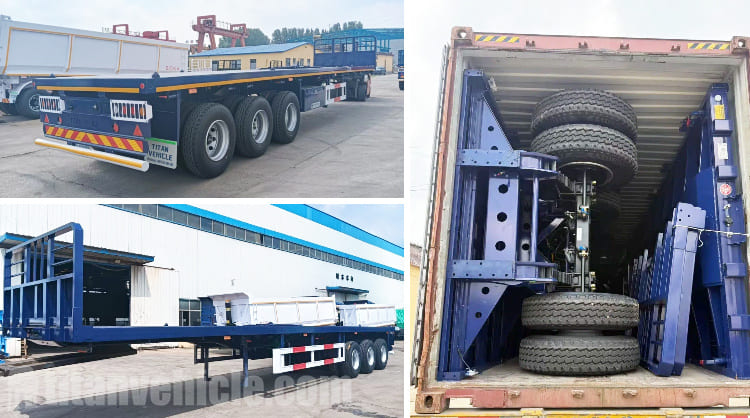 40 Ft Heavy Duty Flatbed Trailer Price in Sierra Leone