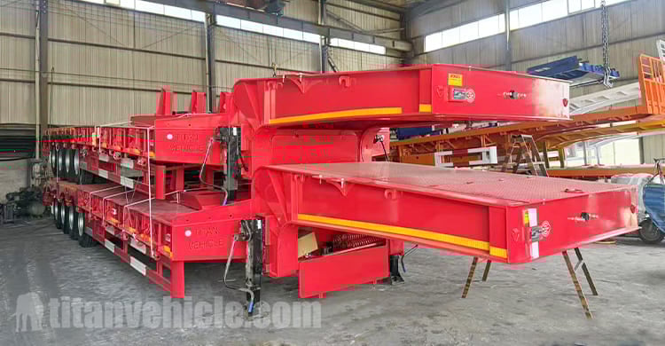 4 Axle Semi Low Bed Trailer for Sale in Guyana