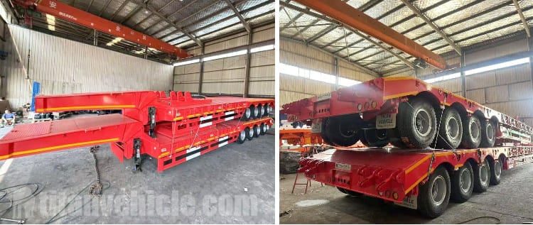 4 Axle Semi Low Bed Trailer for Sale in Guyana