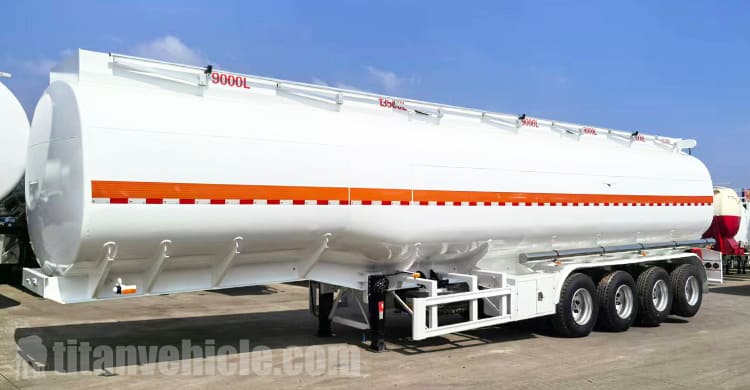 54000 Liters Fuel Tanker Trailer for Sale in Angola