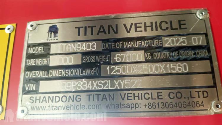 Tri Axle 40 Foot Flatbed Trailers for Sale in Togo