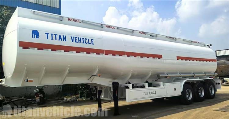 3 Axle 50000 L Diesel Tanker Trailer for Sale In Angola