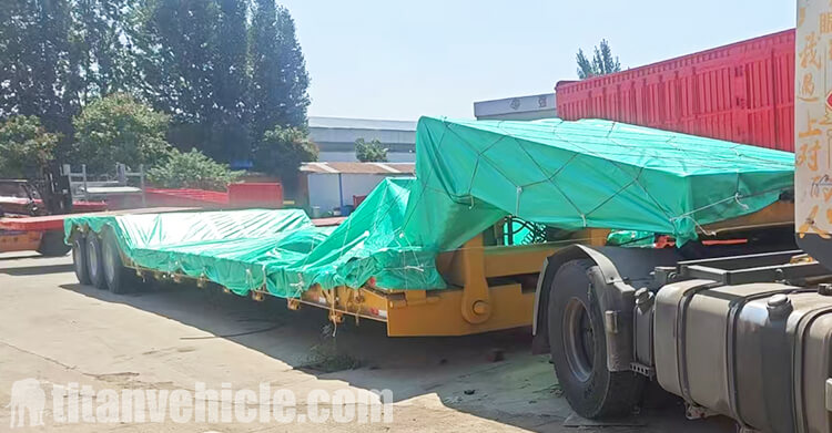3 Axle 80 Ton Removable Gooseneck Trailer for Sale in Barbados