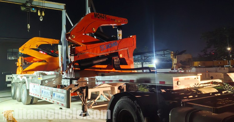 45 Ton Container Side Loader for Sale in Papua New Guinea
