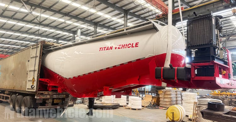 25 CBM Bulk Cement Trailer for Sale in Jamaica