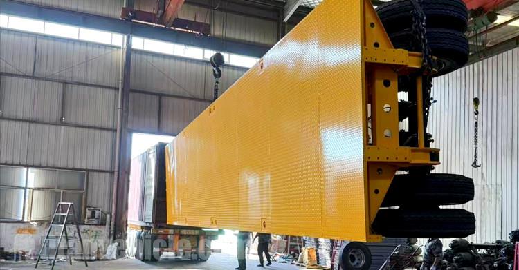 40 Foot Flat Bed Trailer will be sent to C&ocirc;te d'Ivoire