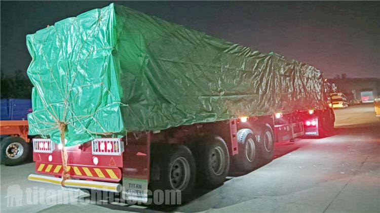 4 Axle Flat Deck Trailer for Sale In Benin