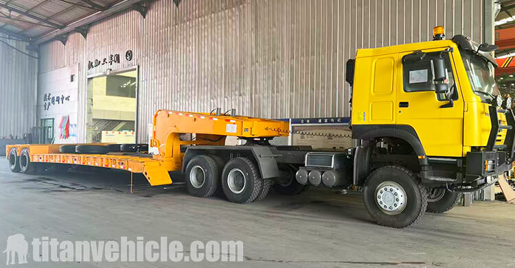 2 Axle Detachable Gooseneck Trailer for Sale in Nigeria