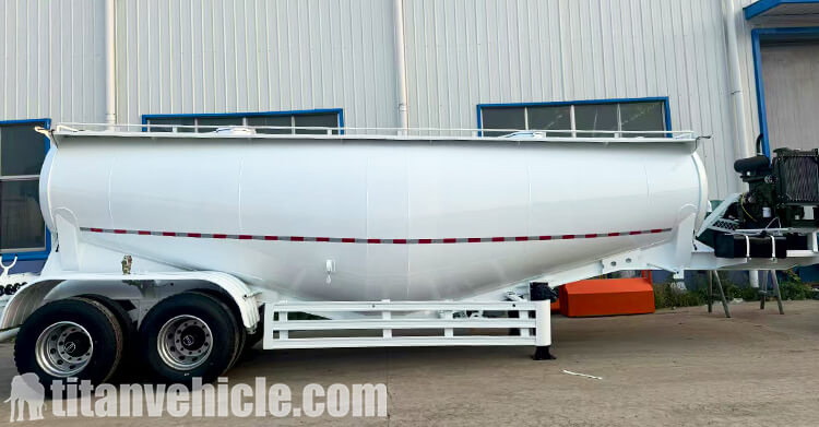 2 Axle Cement Tanker Trailer for Sale Tanzania
