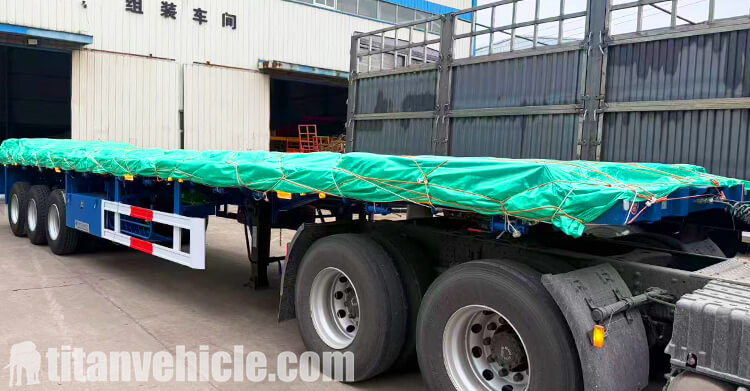 3 Axle Drop Side Trailer for Sale in Zambia