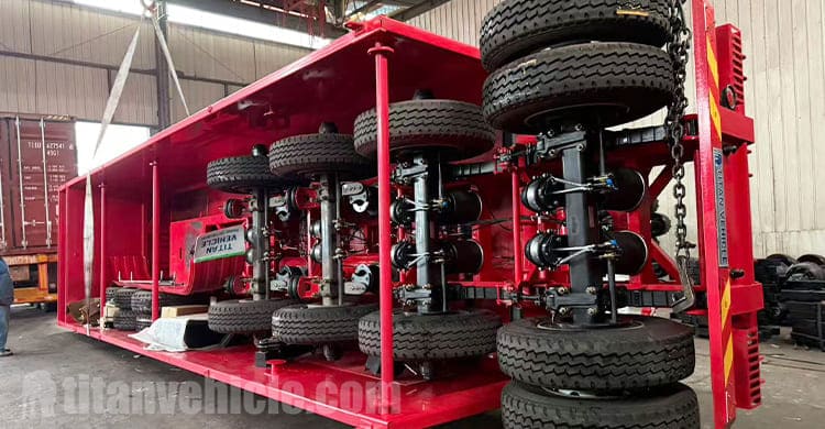 4 Axle Semi Tipper Trailer for Sale in Senegal