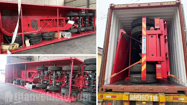 4 Axle Semi Tipper Trailer for Sale in Senegal