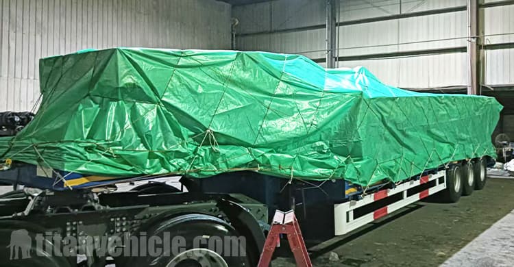 3 Axle Semi Low Bed Trailer for Sale in Sierra Leone