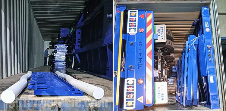 3 Axle Dropside Trailer for Sale in Chile