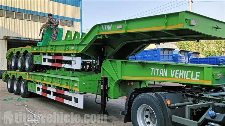 60 Ton Lowbed Trailer for Sale In Zambia