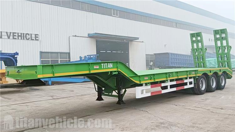 60 Ton Lowbed Trailer for Sale In Zambia