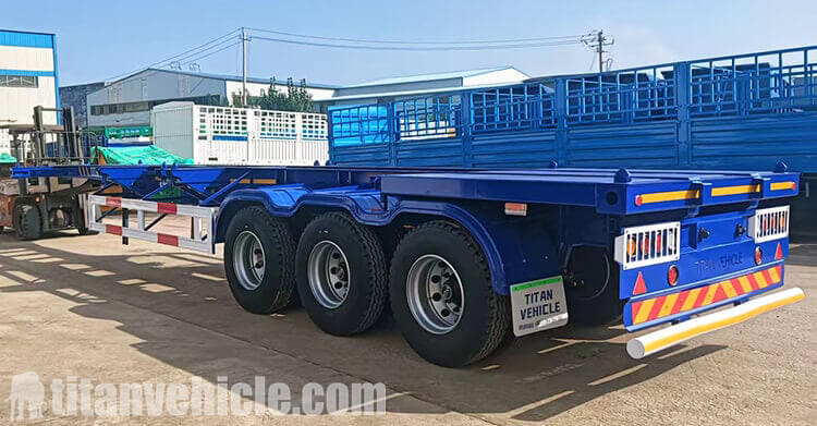 3 Axle 40 Ft Container Chassis Trailer for Sale in Jamaica
