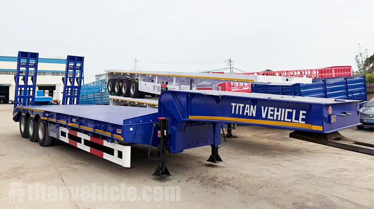 3 Axle Semi Low Loader Trailer for Sale in Mozambique