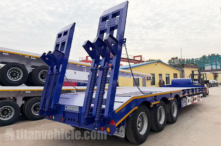 3 Axle Semi Low Loader Trailer for Sale in Mozambique