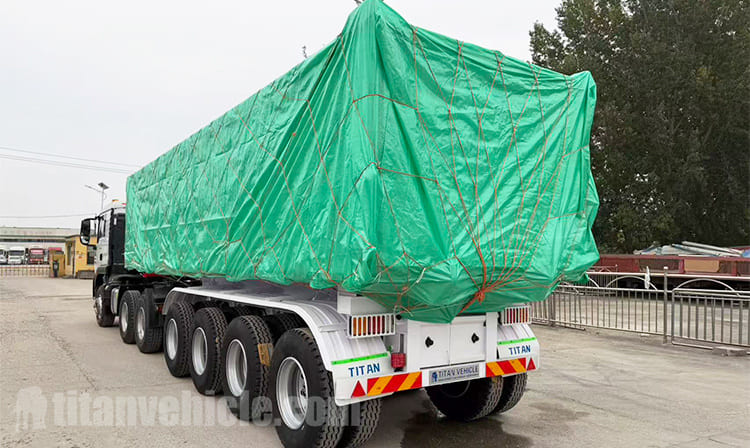 4 Axle End Dump Trailer Prices for Sale in Sierra Leone