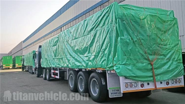 60 Ton Fence Semi Trailer for Sale In Zimbabwe