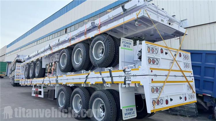 60 Ton Fence Semi Trailer for Sale In Zimbabwe