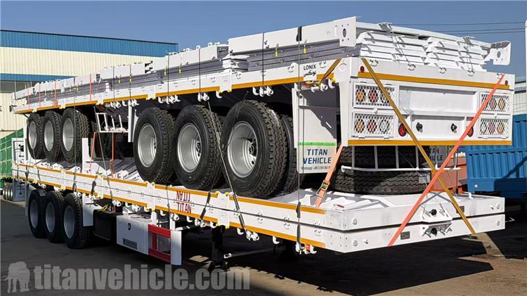 60 Ton Fence Semi Trailer for Sale In Zimbabwe