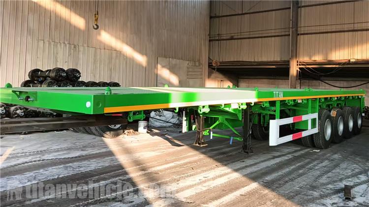 4 Axle Flat Deck Trailer for Sale In Congo