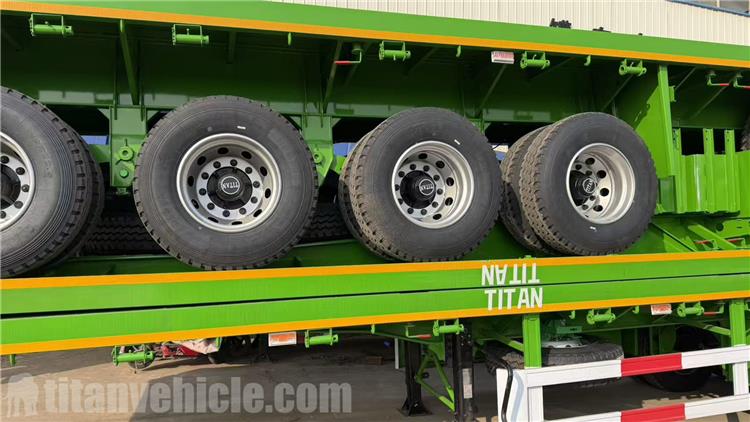 4 Axle Flat Deck Trailer for Sale In Congo