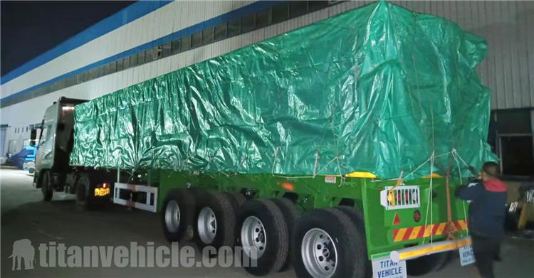 4 Axle Flat Deck Trailer for Sale In Congo