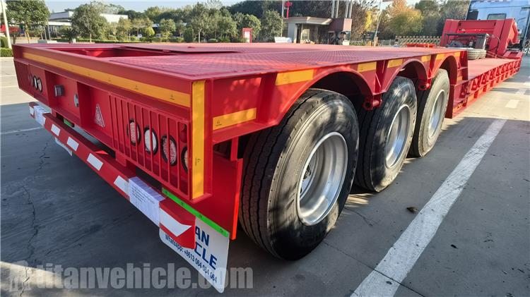 3 Axle Extendable Detachable Gooseneck Trailer for Sale In Nigeria