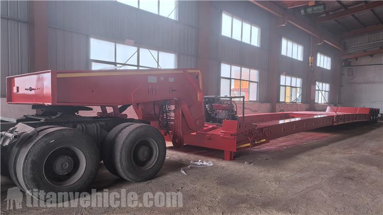 3 Axle Extendable Detachable Gooseneck Trailer for Sale In Nigeria
