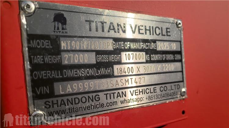 3 Axle Extendable Detachable Gooseneck Trailer for Sale In Nigeria