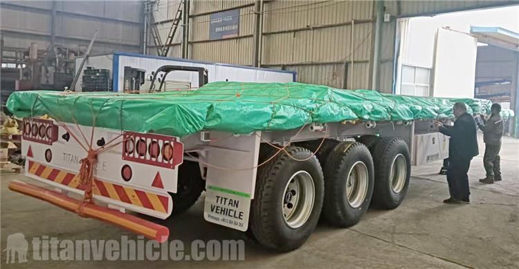3 Axle Fence Semi Trailer for Sale In Ghana