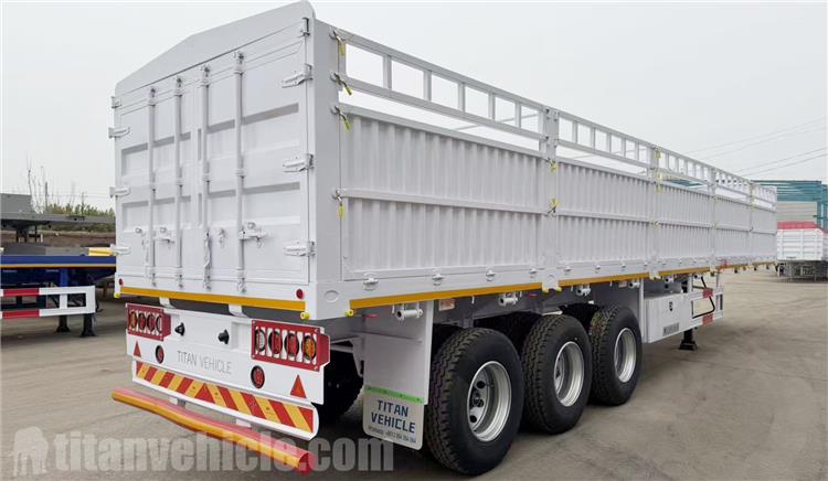 3 Axle Fence Semi Trailer for Sale In Ghana