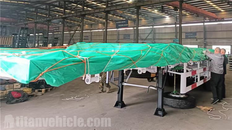3 Axle Fence Semi Trailer for Sale In Ghana