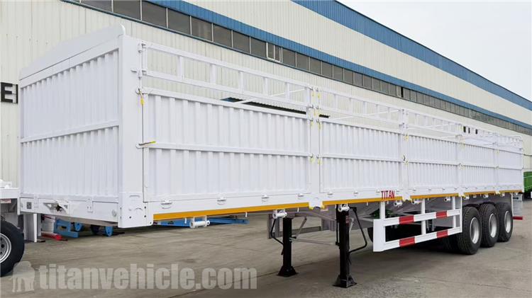 3 Axle Fence Semi Trailer for Sale In Ghana