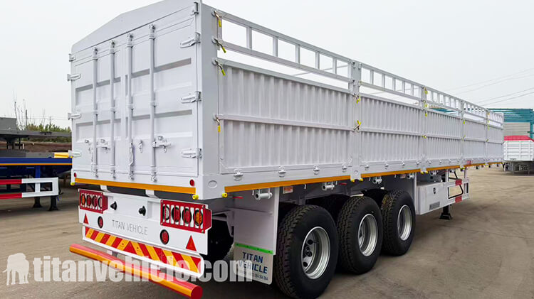 3 Axle Fence Semi Trailer for Sale in Namibia