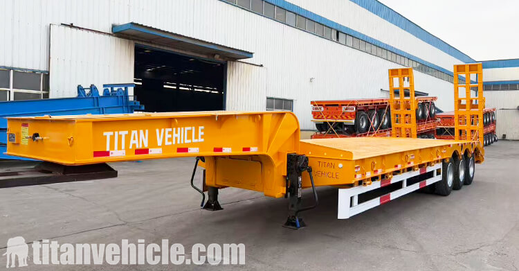 3 Axle Lowbed Trcuk Trailer for Sale in Senegal
