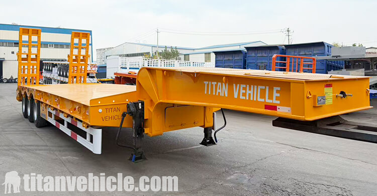 3 Axle Lowbed Trcuk Trailer for Sale in Senegal