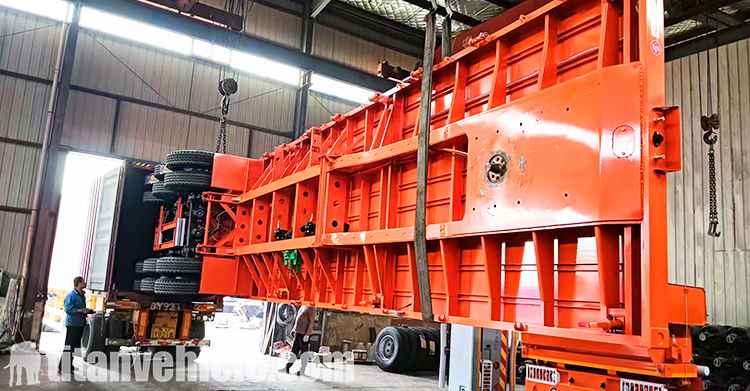 Tri Axle Flatbed Trailer for Sale in Kenya