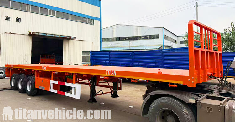 Tri Axle Flatbed Trailer for Sale in Kenya