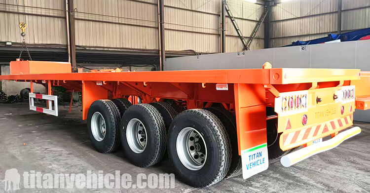 Tri Axle Flatbed Trailer for Sale in Kenya