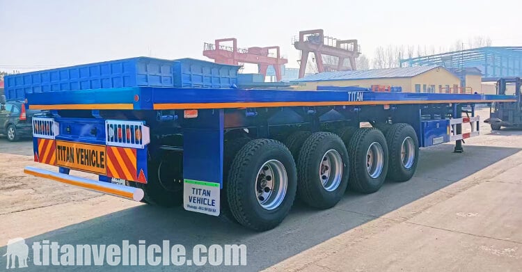 4 Axle Flatbed Trailer for Sale Price in Nigeria