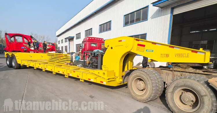 2 Axle RGN Removable Gooseneck Trailers for Sale in Angola